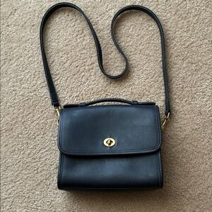 Vintage “Court” style, coach inspired bag